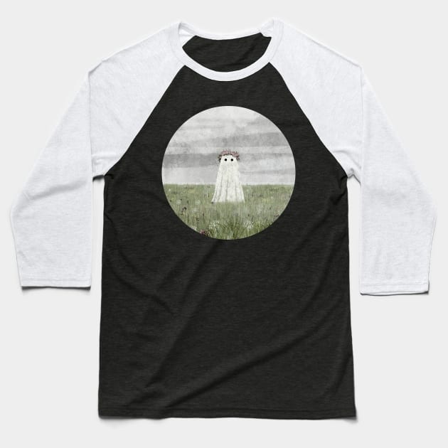 Walter Spring Meadow Baseball T-Shirt by KatherineBlowerDesigns